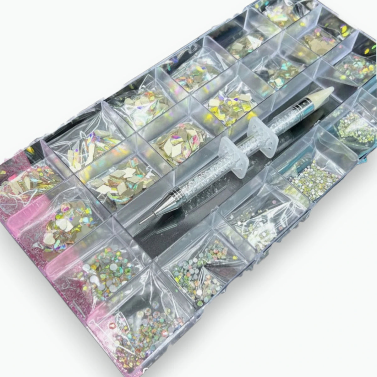 ORGANIZADOR CON PIEDRAS Y CATANA