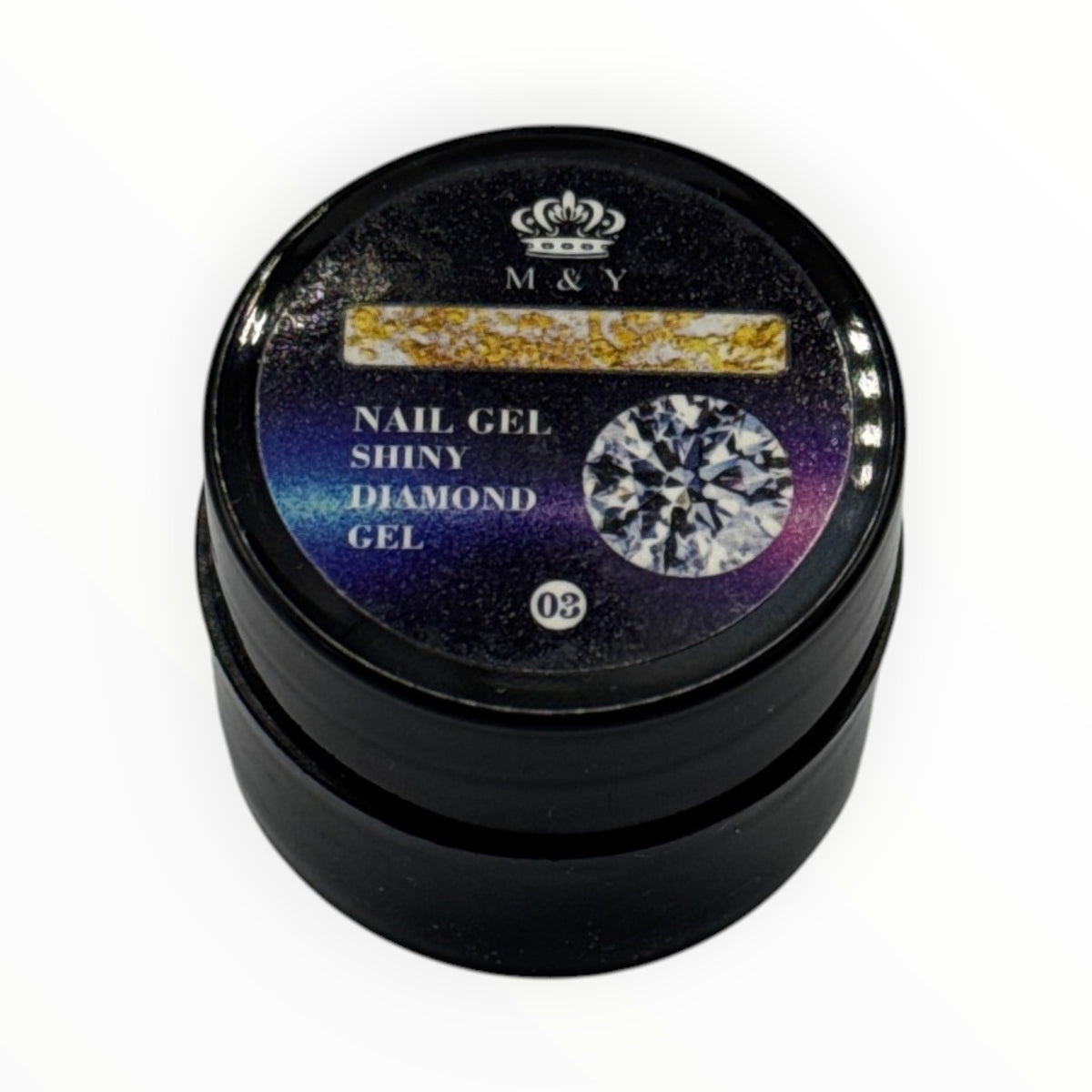 GEL DE SATURACION NEGRO M&Y 03
