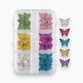 LAZOS Y MARIPOSAS DE METAL X6