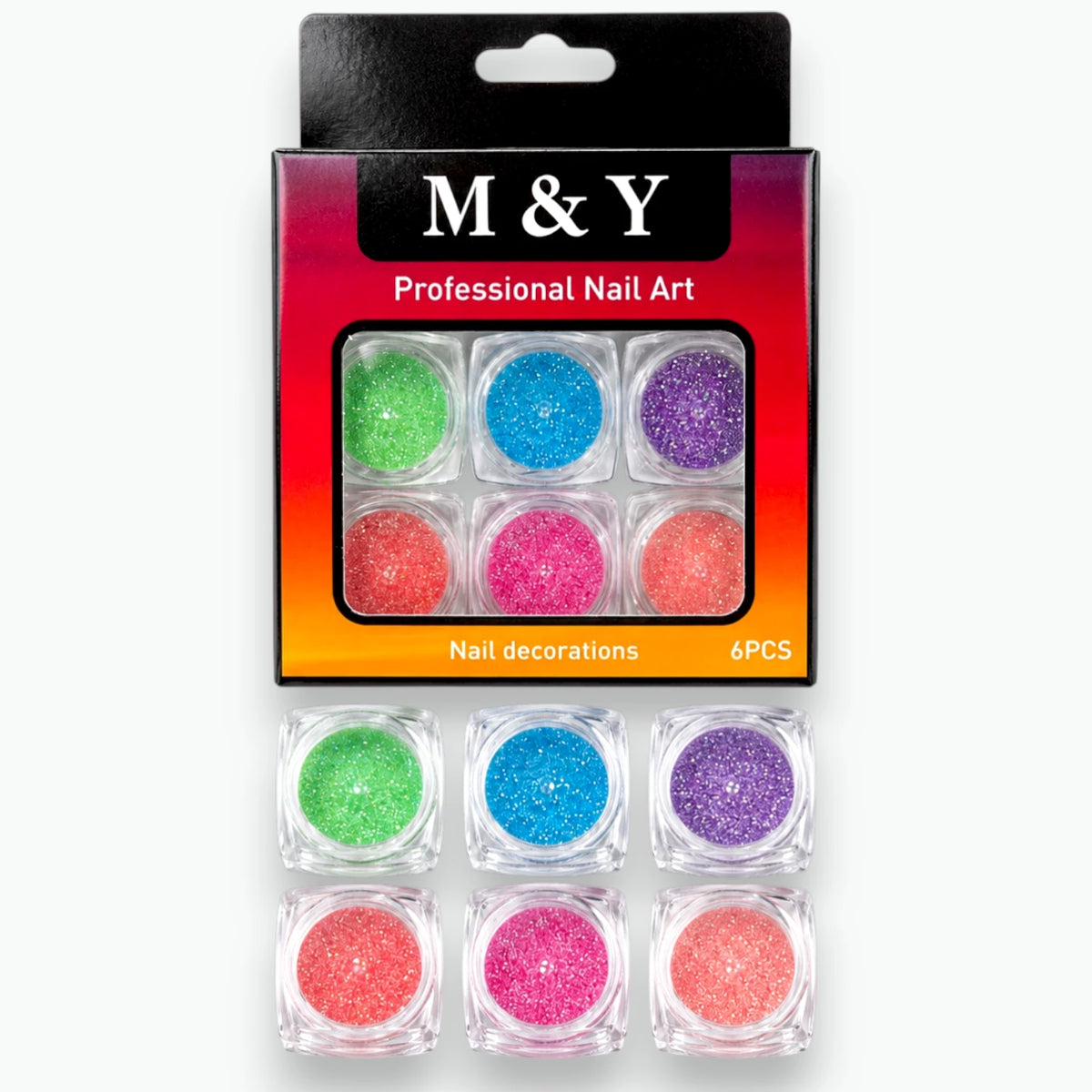 GLITTER M&Y X6 UND AZUCAR COLORES