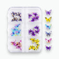 DECORACION 3D MARIPOSA X6