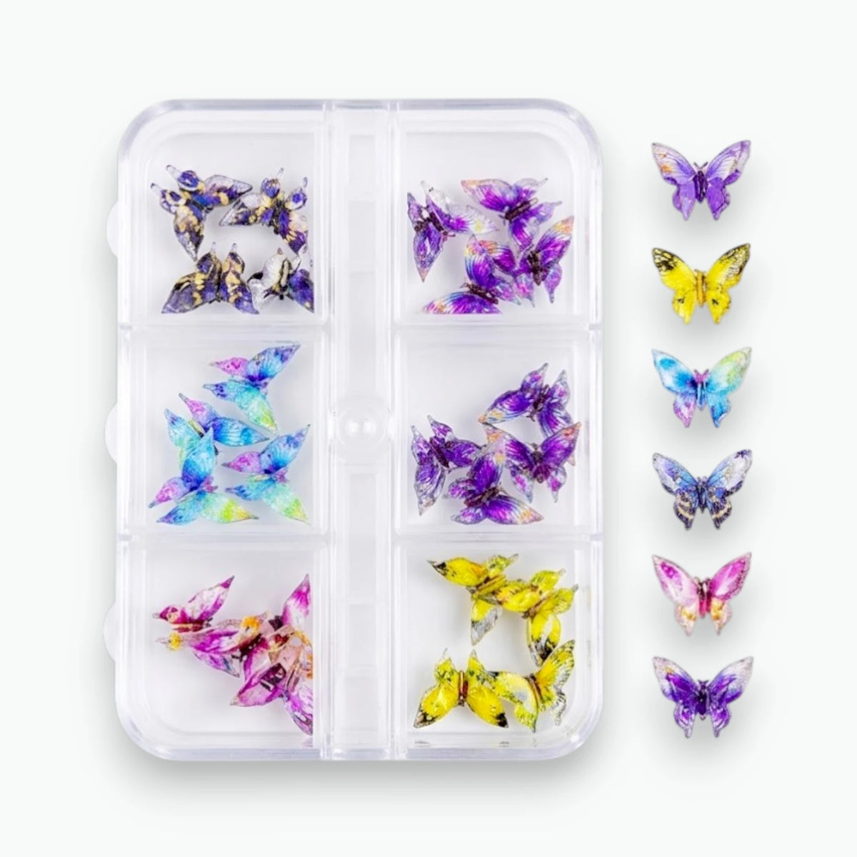 DECORACION 3D MARIPOSA X6
