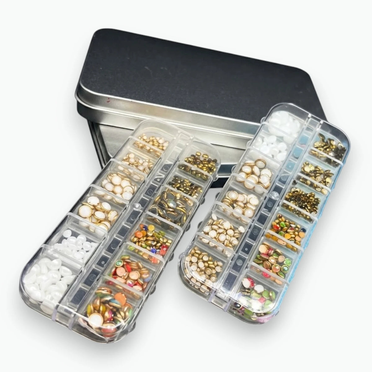 SET DE PERLAS DE COLORES X12